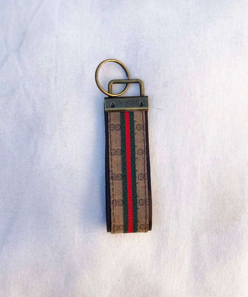 Upcycled GG Key Fob Small - miamidrugpossession