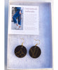 Upcycled LV Disk Earrings - clearpathherbicide