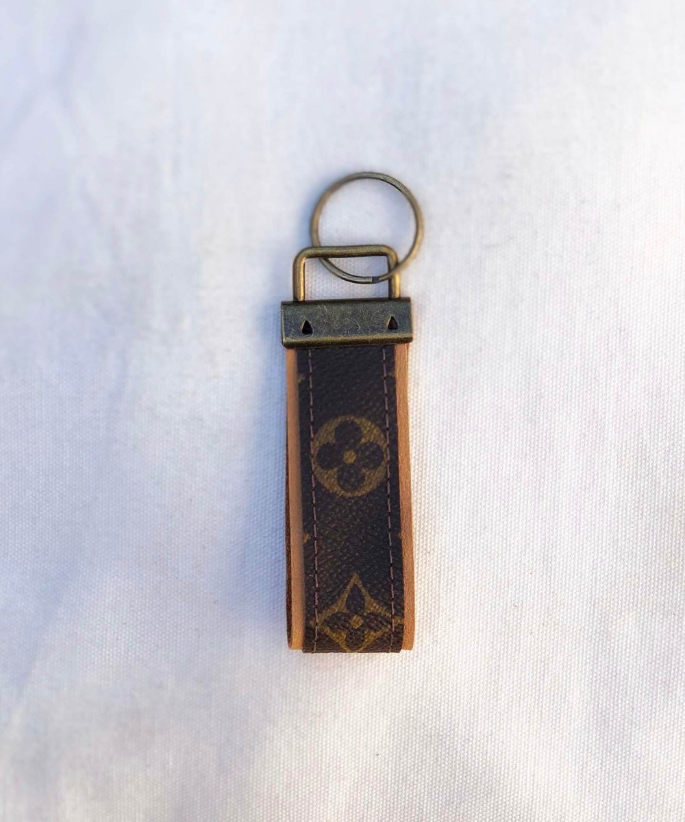 Upcycled LV Key Fob Small - clearpathherbicide