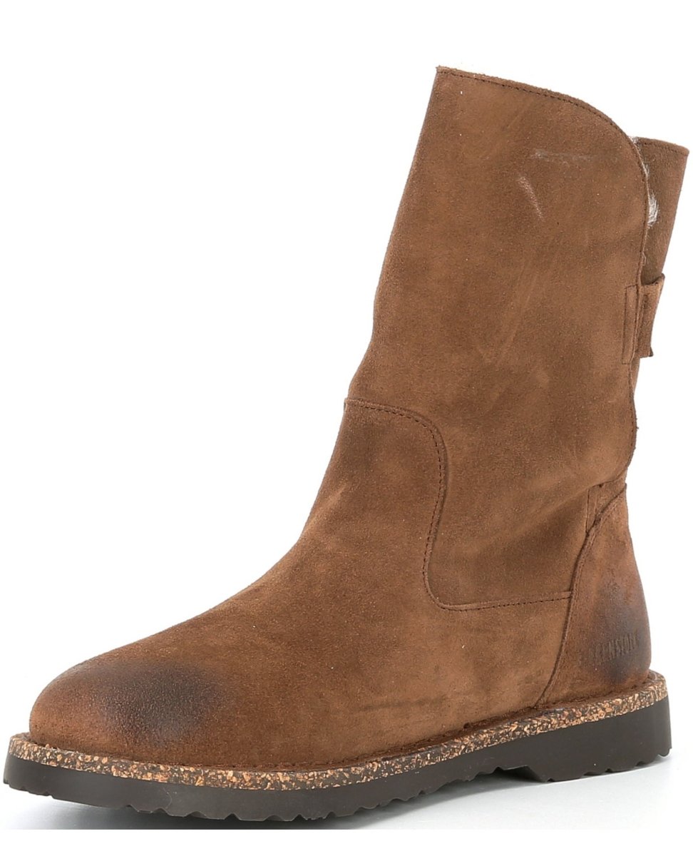 Upsala Shearling Boot Dark Tea - clearpathherbicide