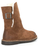 Upsala Shearling Boot Dark Tea - clearpathherbicide