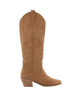 Urson Tall Dark Tan Suede Boot - clearpathherbicide