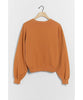 V - Neck Balloon Sweatshirt Umber - clearpathherbicide