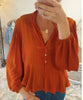 Vallonet Top Burnt Orange - miamidrugpossession