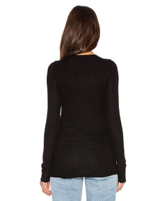 Vance Henley Long Sleeve Black - clearpathherbicide