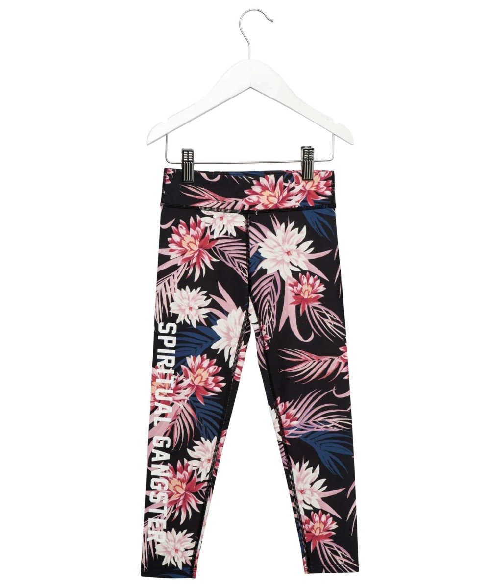 Varsity Girls Hibiscus Leggings - miamidrugpossession