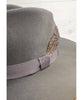 Verona Felt Fedora Blue Grey - clearpathherbicide