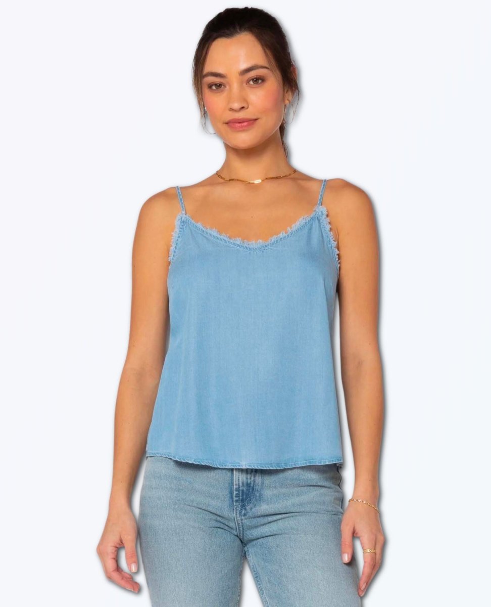 Victory Frayed Cami Chambray - clearpathherbicide