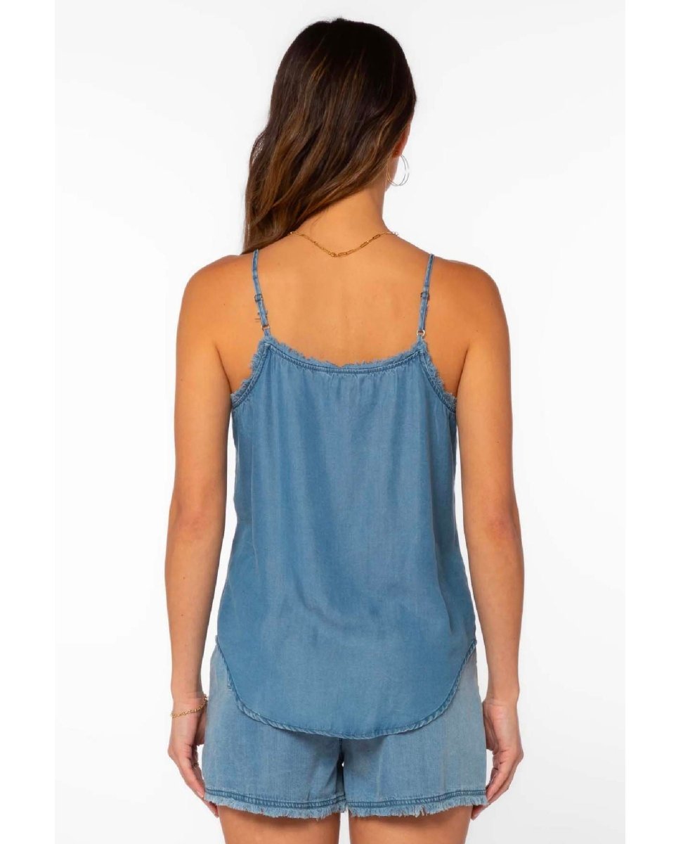 Victory Frayed Cami Denim - clearpathherbicide