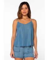 Victory Frayed Cami Denim - clearpathherbicide