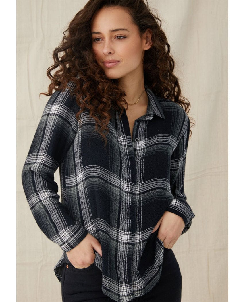 Vintage Ivy Plaid Hipster Long Sleeve - miamidrugpossession