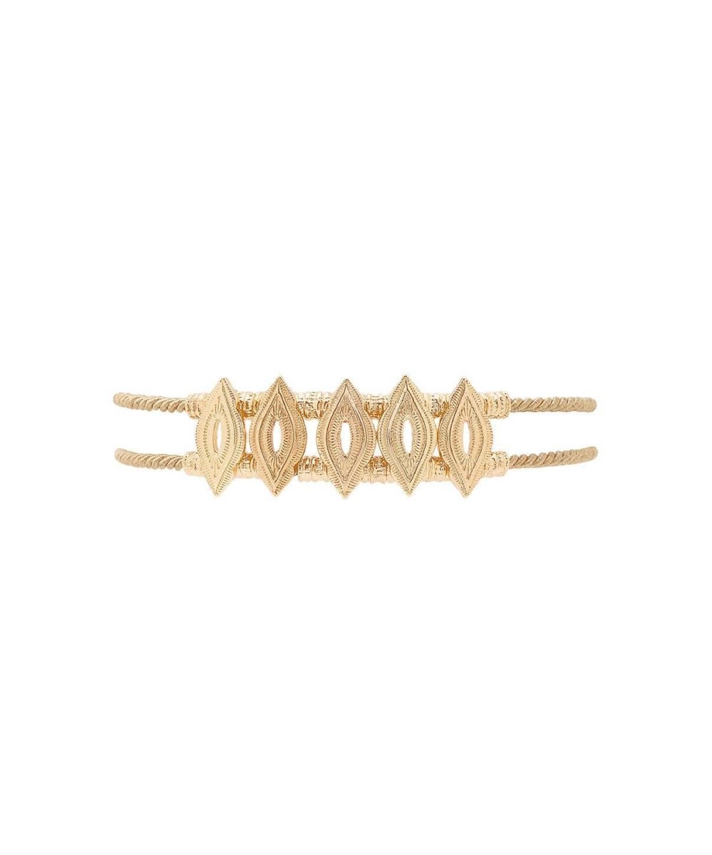 Vintage Vibin' Gold Choker - miamidrugpossession