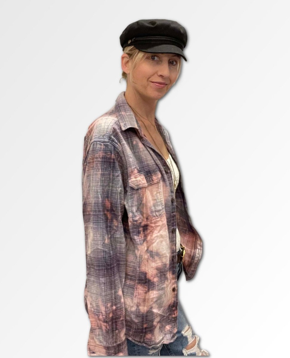 Violet Outlaw Flannel #5 One Size - miamidrugpossession