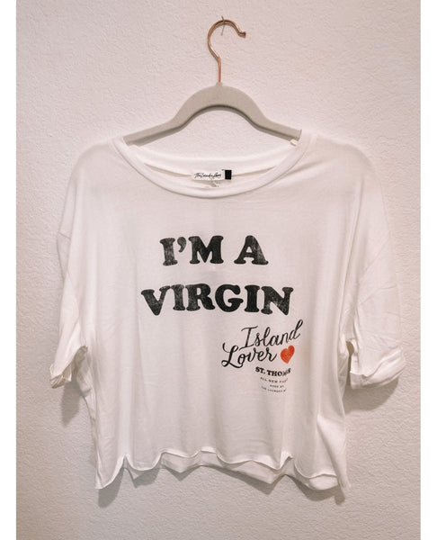 Virgin Island Cropped T - Shirt - miamidrugpossession