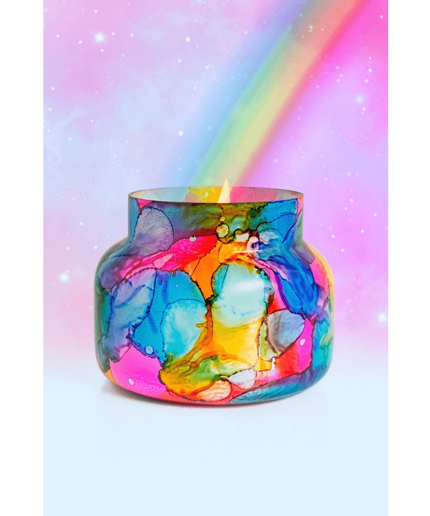 Volcano Rainbow Signature Watercolor Jar, 19 oz - miamidrugpossession