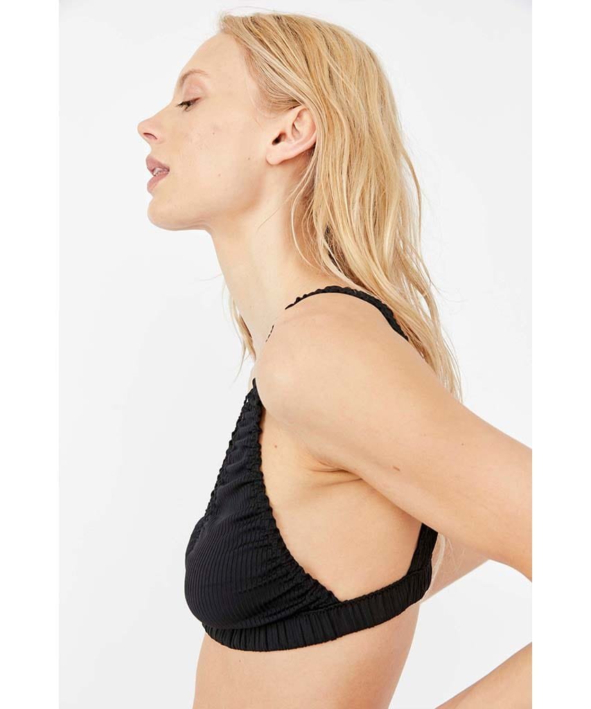 Wait and See Bralette Black - miamidrugpossession