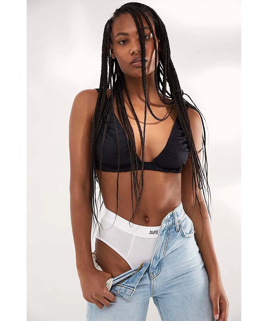 Wait and See Bralette Black - miamidrugpossession