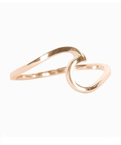 Wave Ring Rose Gold - miamidrugpossession