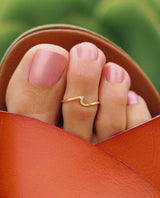 Wave Toe Ring - clearpathherbicide