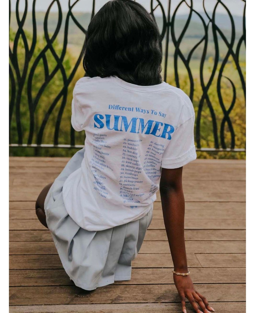 Ways To Say Summer Tee - miamidrugpossession