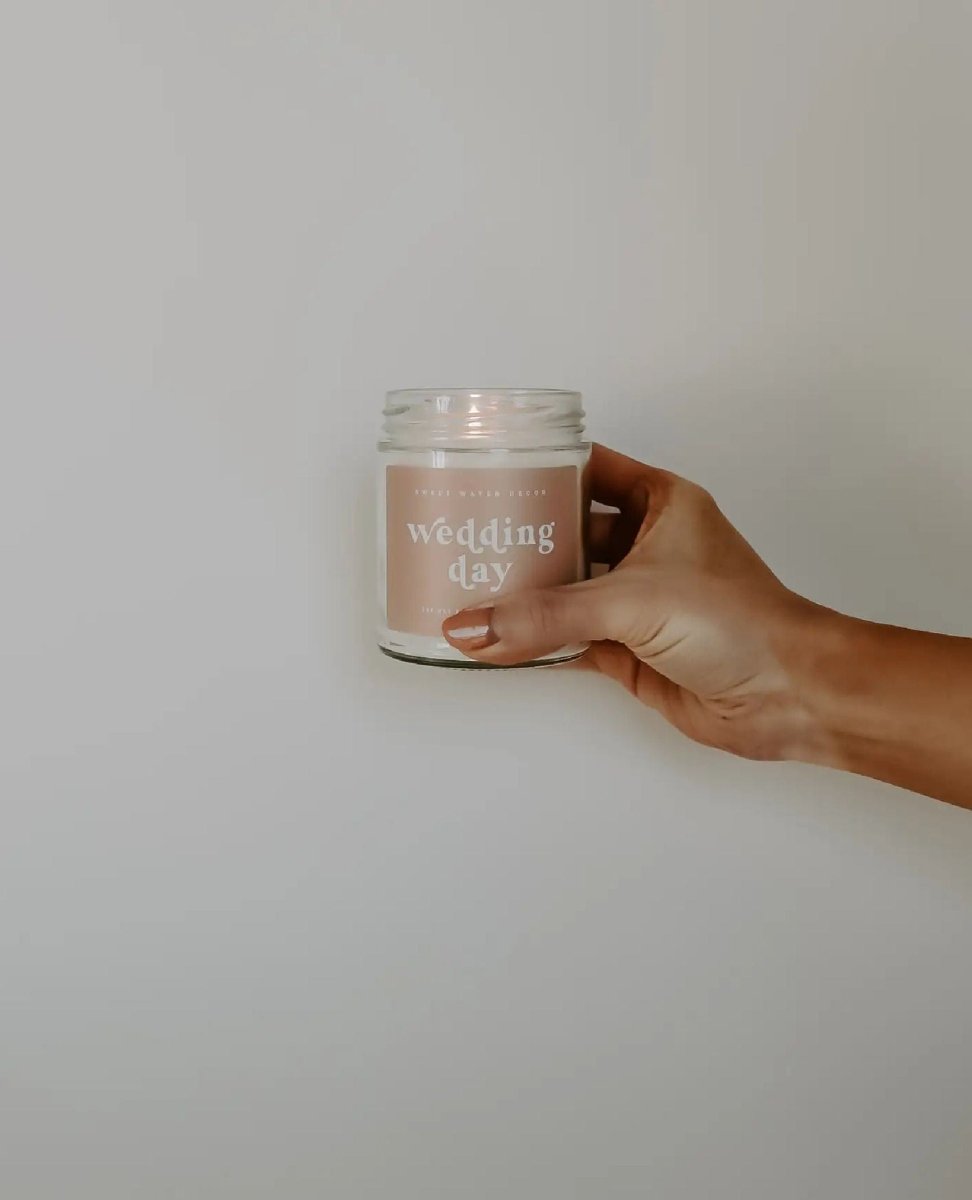 Wedding Day Soy Candle - clearpathherbicide