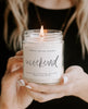 Weekend Soy Candle - PINK ARROWS