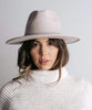 Wes Ivory Flat Brim Fedora - clearpathherbicide