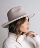 Wes Ivory Flat Brim Fedora - clearpathherbicide