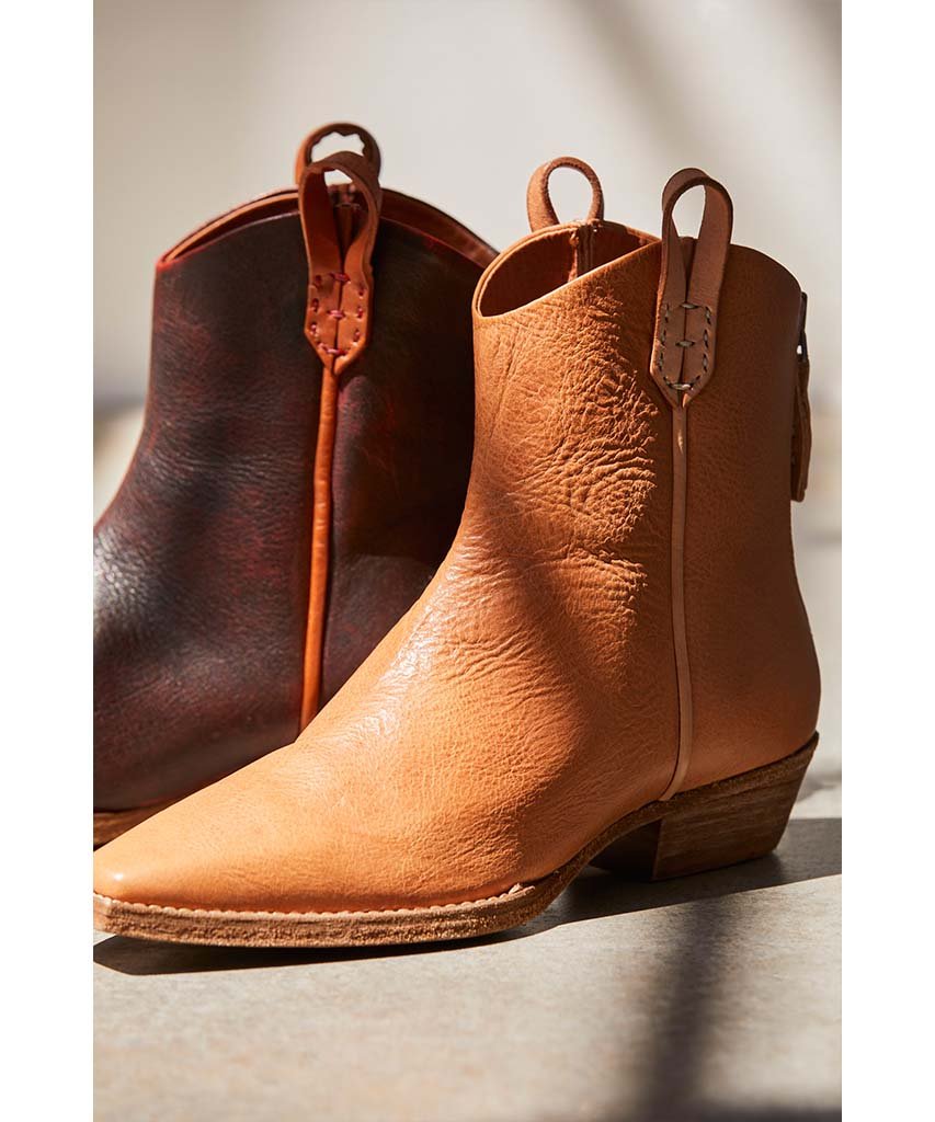 Wesley Ankle Boot Tan - miamidrugpossession