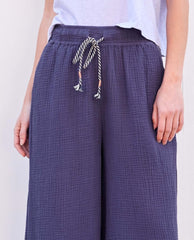 Wide Leg Pant Deep Sea Navy - PINK ARROWS