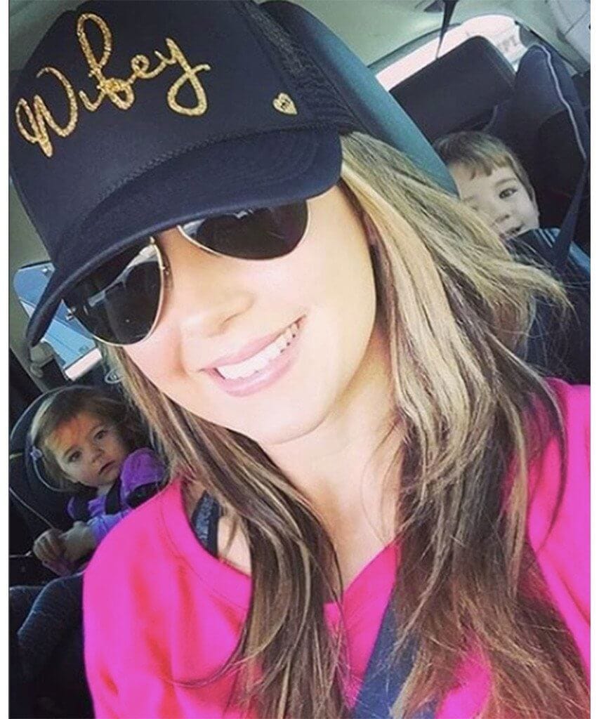 Wifey Trucker Hat - PINK ARROWS