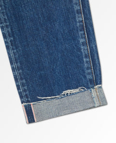 Wilbur Mid - rise Tapered Vintage Blue Jeans - miamidrugpossession