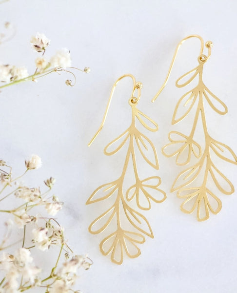 Wild Flower Earrings - clearpathherbicide