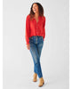 Willa Blouse Carmine Red - clearpathherbicide