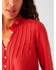 Willa Blouse Carmine Red - clearpathherbicide