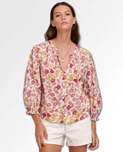 Willow Boho Blouse Blush - miamidrugpossession