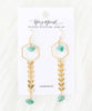 Willow Earring Turquoise - clearpathherbicide