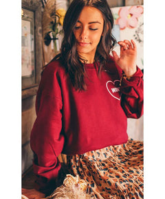 Wine Heart Sweatshirt - clearpathherbicide