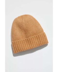 Winnie Waffle Cuff Beanie Camel - clearpathherbicide