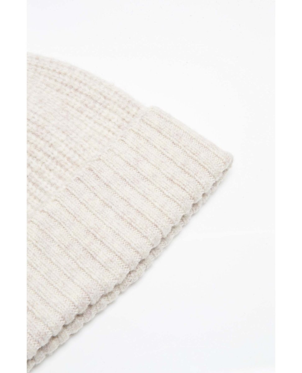 Winnie Waffle Cuff Beanie Oat - clearpathherbicide