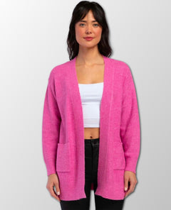 Winona Open Cardi Pink - miamidrugpossession