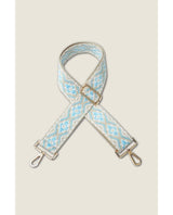 Woven Purse Shoulder Strap Light Blue - clearpathherbicide