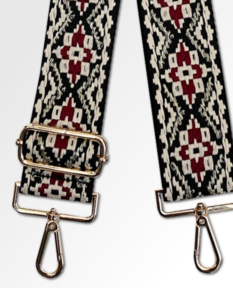 Woven Shoulder Strap Burgundy - clearpathherbicide