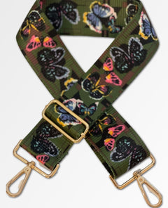 Woven Shoulder Strap Spring Butterfly - clearpathherbicide