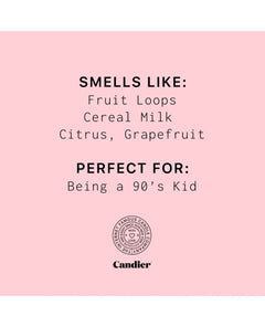 Yo, I Can't Adult Today Cereal Candle - miamidrugpossession