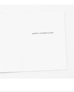 You Are The World Dad - Father's Day Card - clearpathherbicide