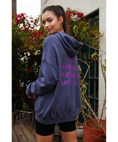 Your Happiness Is Entirely Up To You Hoodie Night - clearpathherbicide