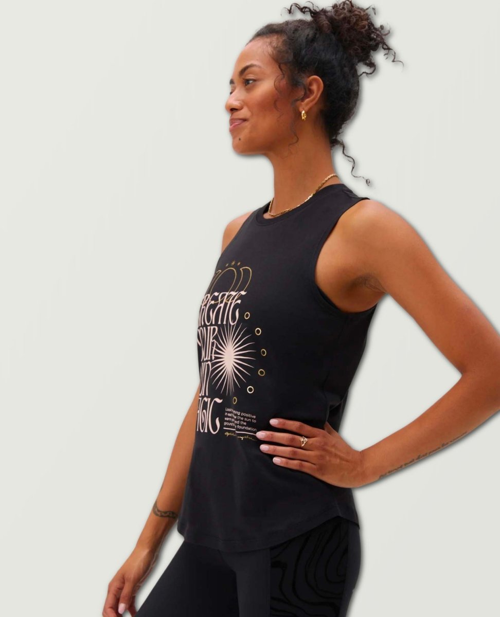 Your Own Magic Muscle Tank Black - miamidrugpossession