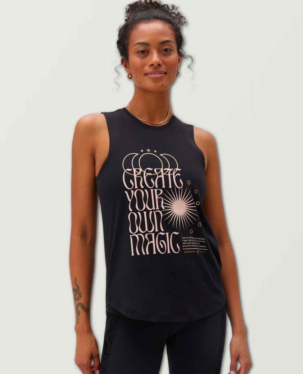 Your Own Magic Muscle Tank Black - miamidrugpossession