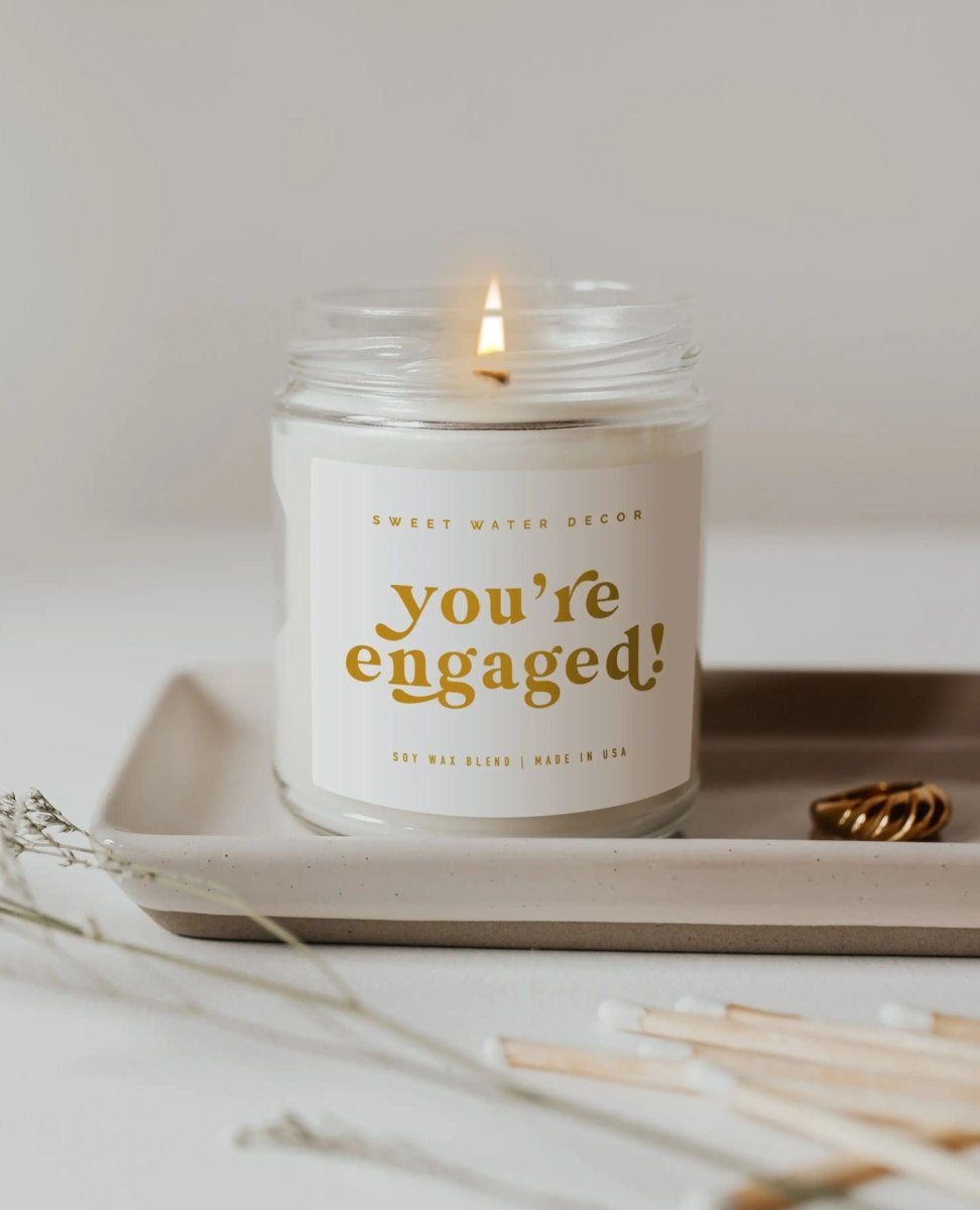 You're Engaged Soy Candle - miamidrugpossession